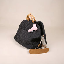 Laden Sie das Bild in den Galerie-Viewer, JAfein! Dogs &amp; Style  Hundetasche Car Elegante Schwarz