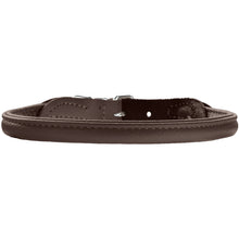 Laden Sie das Bild in den Galerie-Viewer, Halsband Round &amp; Soft Elk dunkelbraun