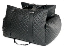 Laden Sie das Bild in den Galerie-Viewer, 3Way All PU Car Seat #999 schwarz
