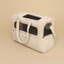 Laden Sie das Bild in den Galerie-Viewer, Hundetasche BALOUVER Cord Sandstone Beige