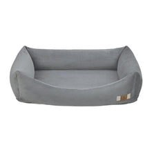 Laden Sie das Bild in den Galerie-Viewer, Orthopädisches Hundebett Cord - Fred, Grau