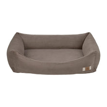 Laden Sie das Bild in den Galerie-Viewer, Orthopädisches Hundebett Cord - Fred, Braun