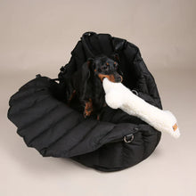 Laden Sie das Bild in den Galerie-Viewer, JAfein! Dogs &amp; Style Hundetasche Car Paris Schwarz