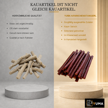 Laden Sie das Bild in den Galerie-Viewer, Kaninchenstangerl für Hunde
