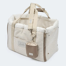 Laden Sie das Bild in den Galerie-Viewer, Schultergurt für Leopold's Hundetaschen beige meliert