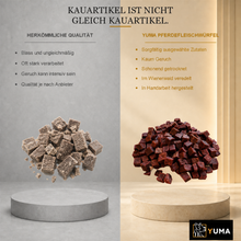 Laden Sie das Bild in den Galerie-Viewer, Pferdefleischwürfel für Hunde