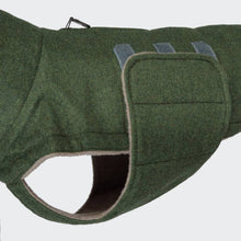 Laden Sie das Bild in den Galerie-Viewer, Cloud7 Hundemantel DACKEL Brooklyn Flanell Fern Green