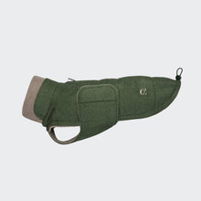 Laden Sie das Bild in den Galerie-Viewer, Cloud7 Hundemantel DACKEL Brooklyn Flanell Fern Green