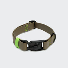 Laden Sie das Bild in den Galerie-Viewer, Cloud7 Hundehalsband BioThane Ipanema Olive-Neongreen