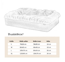 Laden Sie das Bild in den Galerie-Viewer, Hundebett Buddelbox Malibu elfenbein