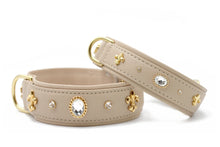 Laden Sie das Bild in den Galerie-Viewer, HALSBAND "DIAMOND Nappaleder