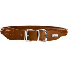 Laden Sie das Bild in den Galerie-Viewer, Halsband Round &amp; Soft Elk cognac