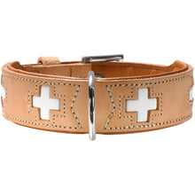 Laden Sie das Bild in den Galerie-Viewer, Halsband Swiss natur/beige