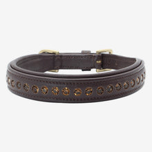 Laden Sie das Bild in den Galerie-Viewer, Halsband "Diamonds" - Coffee