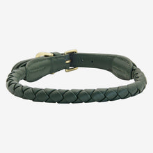 Laden Sie das Bild in den Galerie-Viewer, Halsband "Criss Cross Soft" - Forest Green