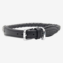 Laden Sie das Bild in den Galerie-Viewer, Halsband "Criss Cross" - Pure Black