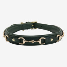 Laden Sie das Bild in den Galerie-Viewer, Halsband "Horseman" - Forest Green