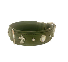 Laden Sie das Bild in den Galerie-Viewer, HALSBAND "DIAMOND Nappaleder