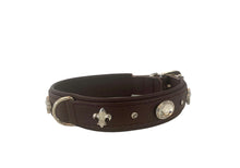 Laden Sie das Bild in den Galerie-Viewer, HALSBAND "DIAMOND Nappaleder