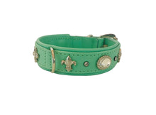 Laden Sie das Bild in den Galerie-Viewer, HALSBAND "DIAMOND Nappaleder